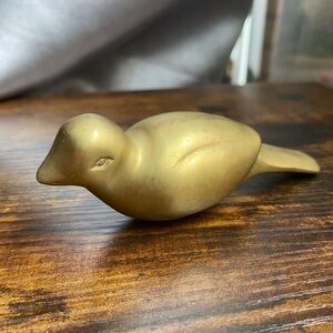 Vintage Brass Bird Knob Pull for Drawer/Door or Decor No Hardware Included